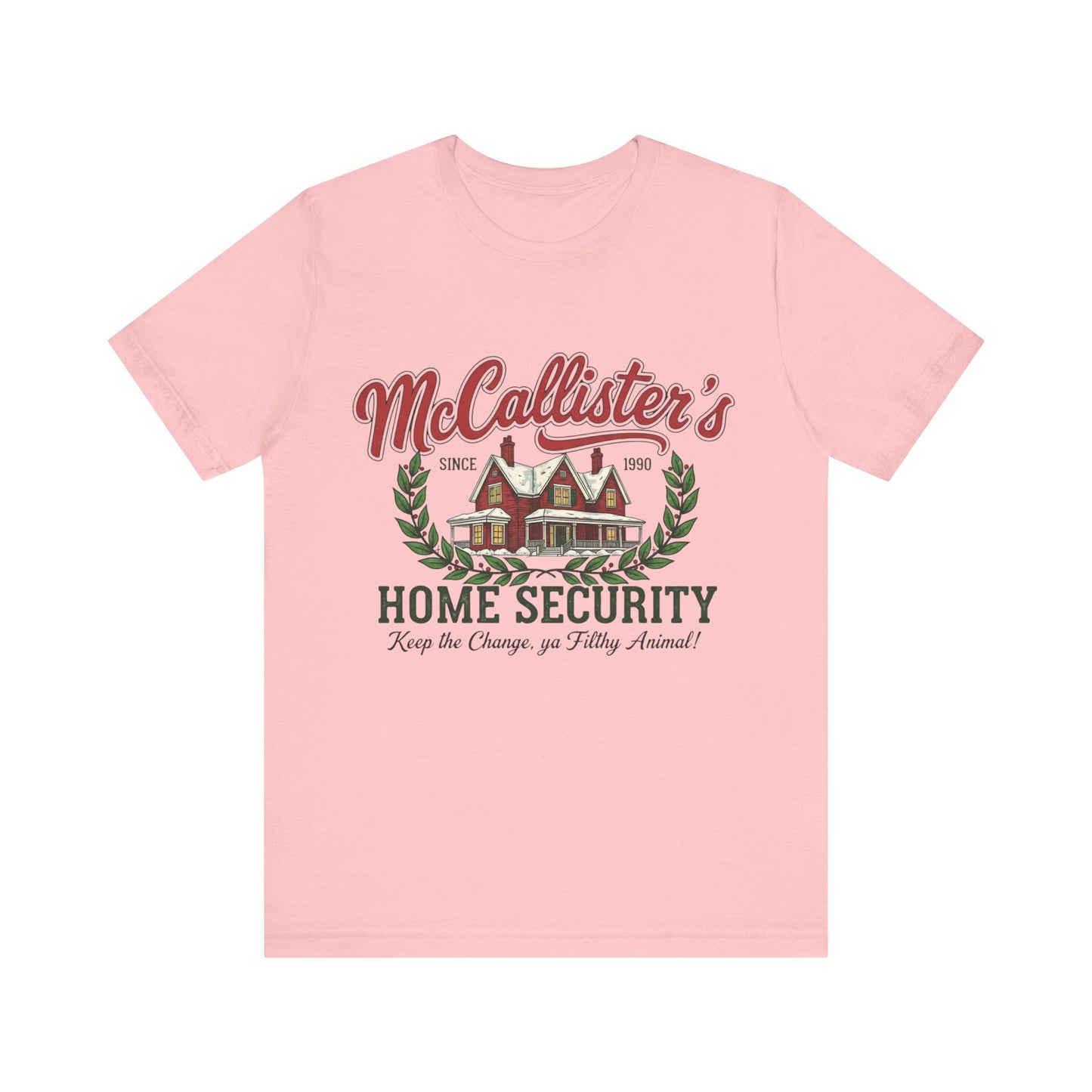 Mccallister Home Security Christmas T‑Shirt