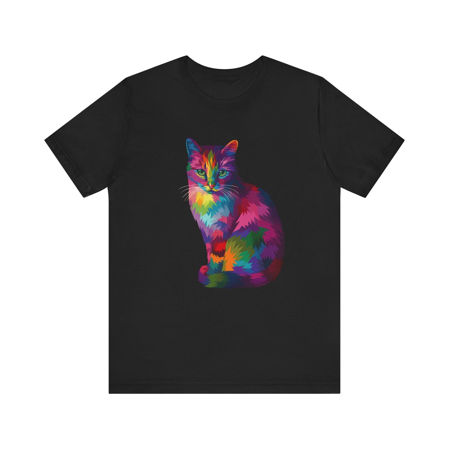 Colorful Cat T-Shirt
