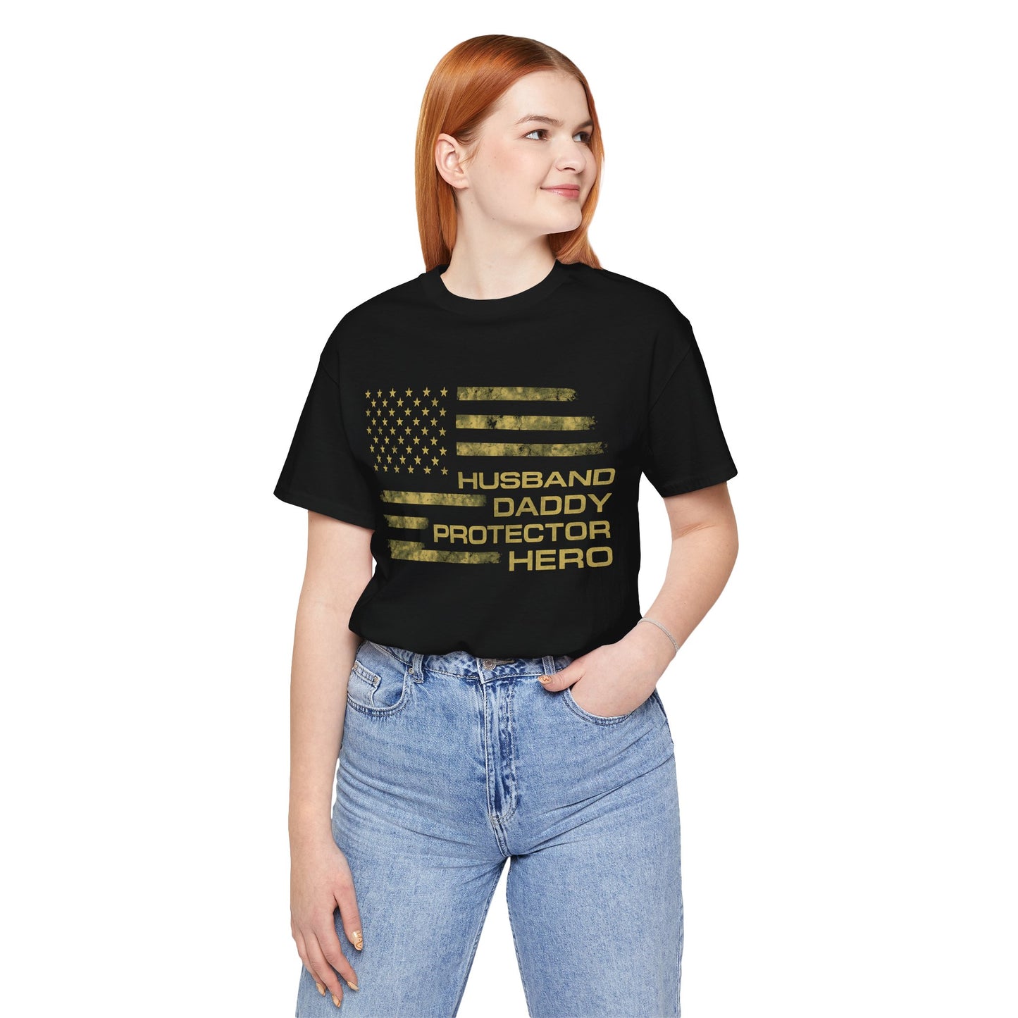 Husband Daddy Hero Father's Day T-shirt