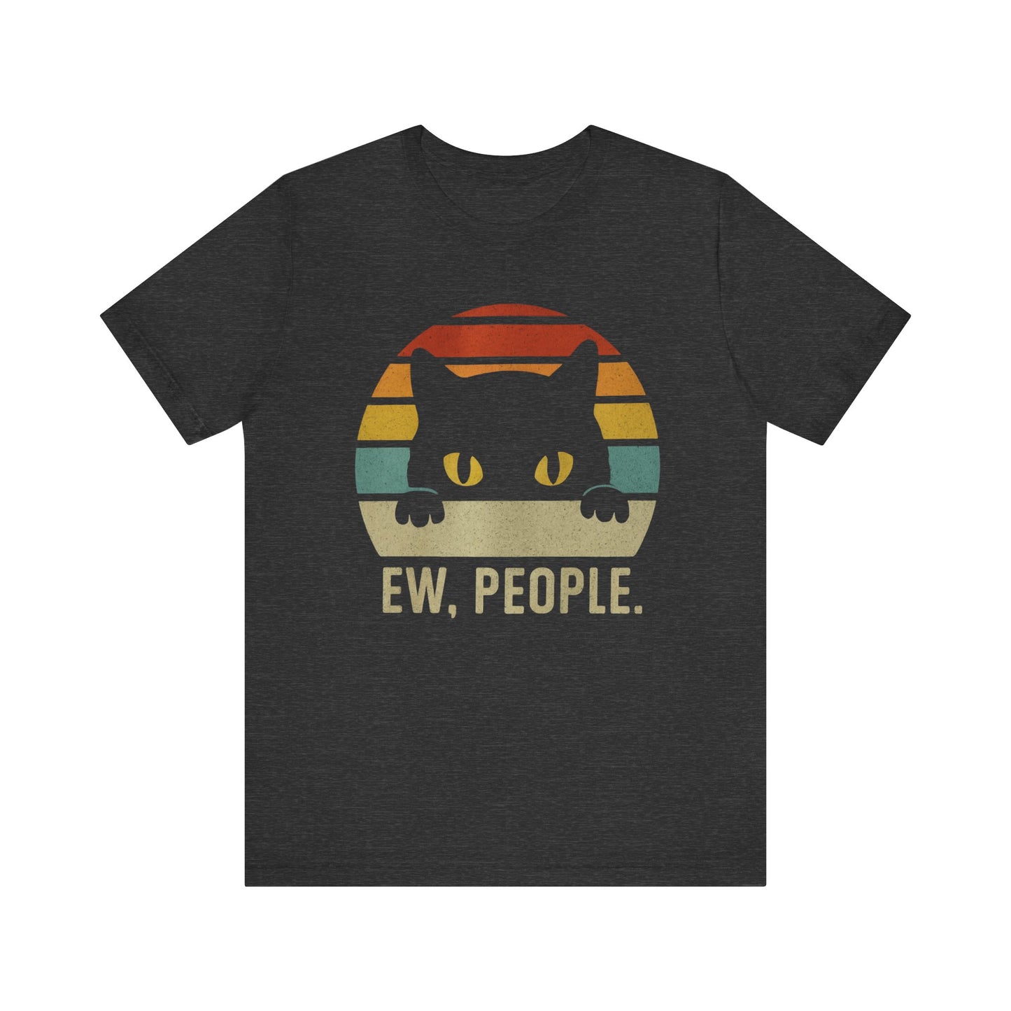 Ew People Vintage Cat T-Shirt