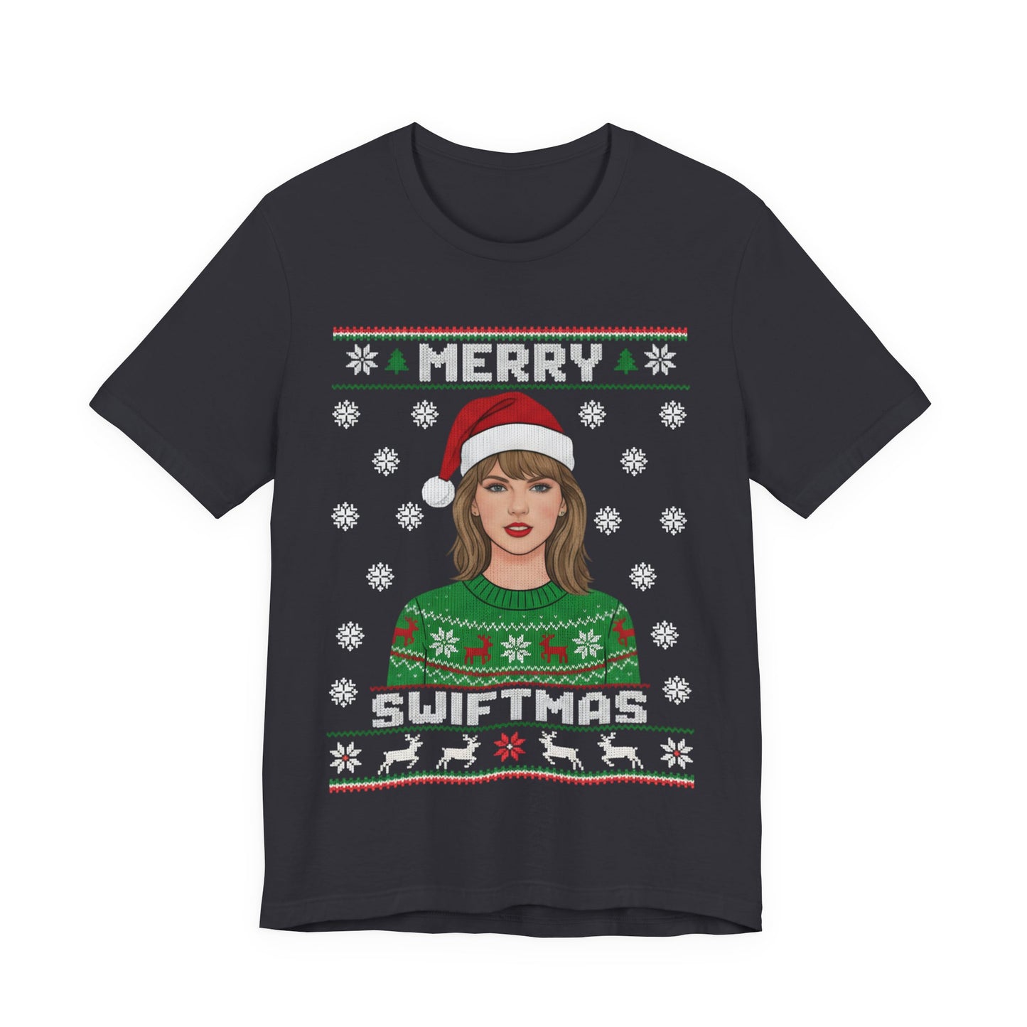 "Merry Swiftmas" Holiday Graphic Christmas T-Shirt
