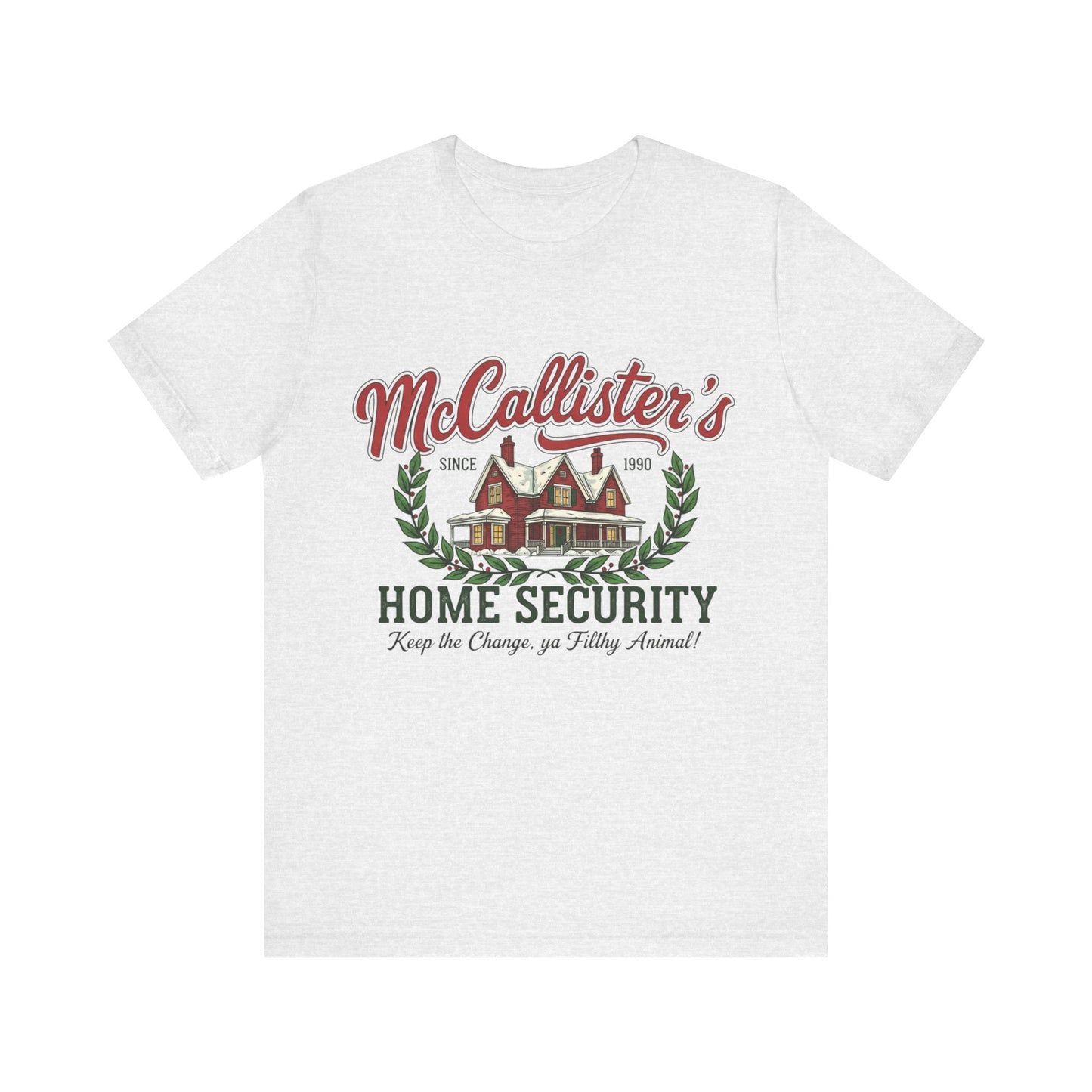 Mccallister Home Security Christmas T‑Shirt