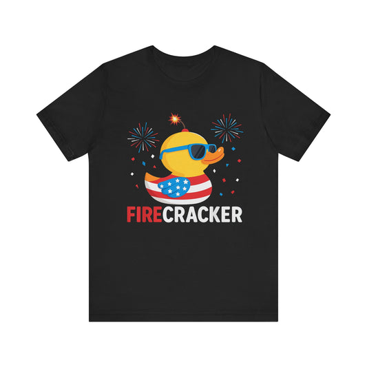 Firecracker Duck 4th Of July T-Shirt