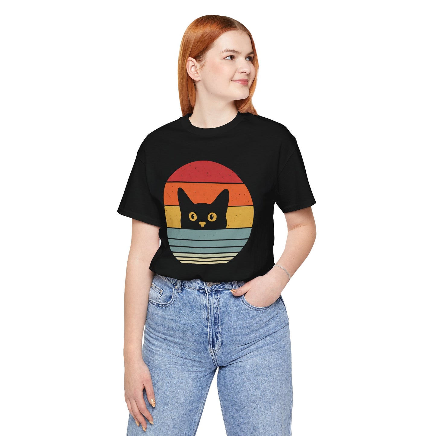 Retro Cat Vibes T-Shirt
