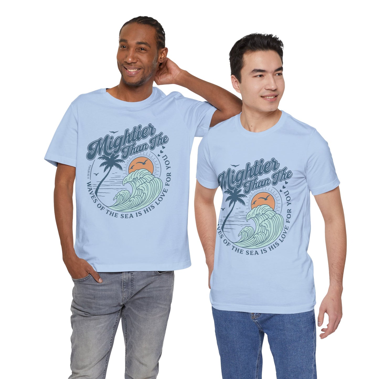 Mighty Sea Love Christian T-Shirt