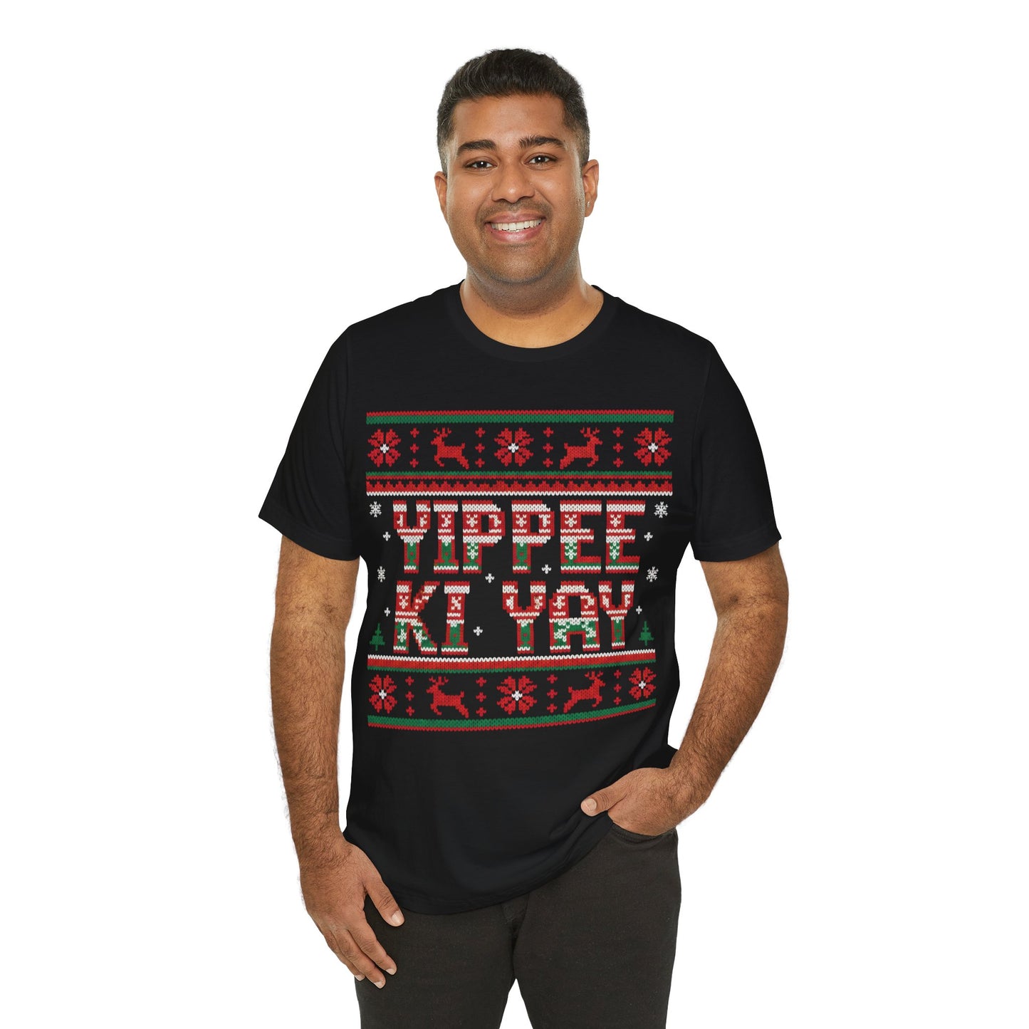 Yippee Ki Yay Christmas — Funny Die Hard Holiday Sweater T-Shirt
