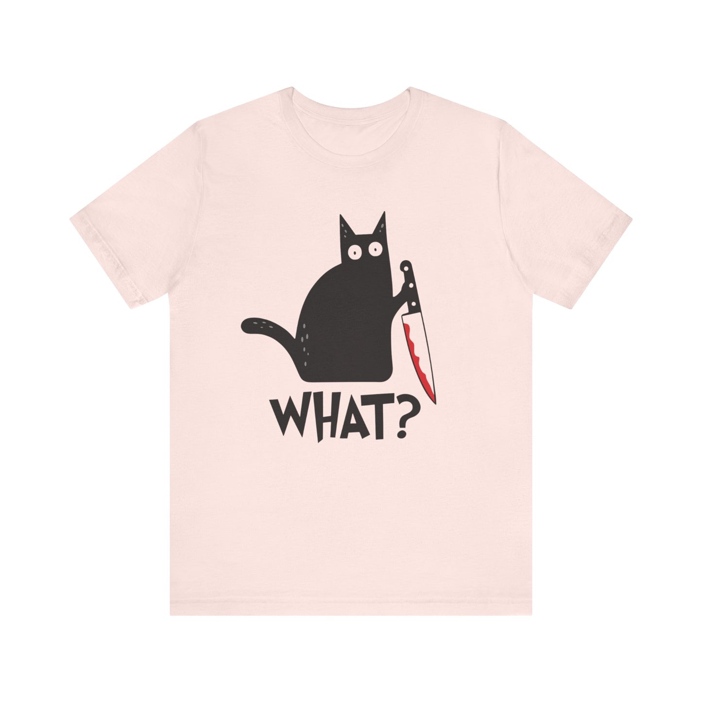 Funny Cat What T-Shirt
