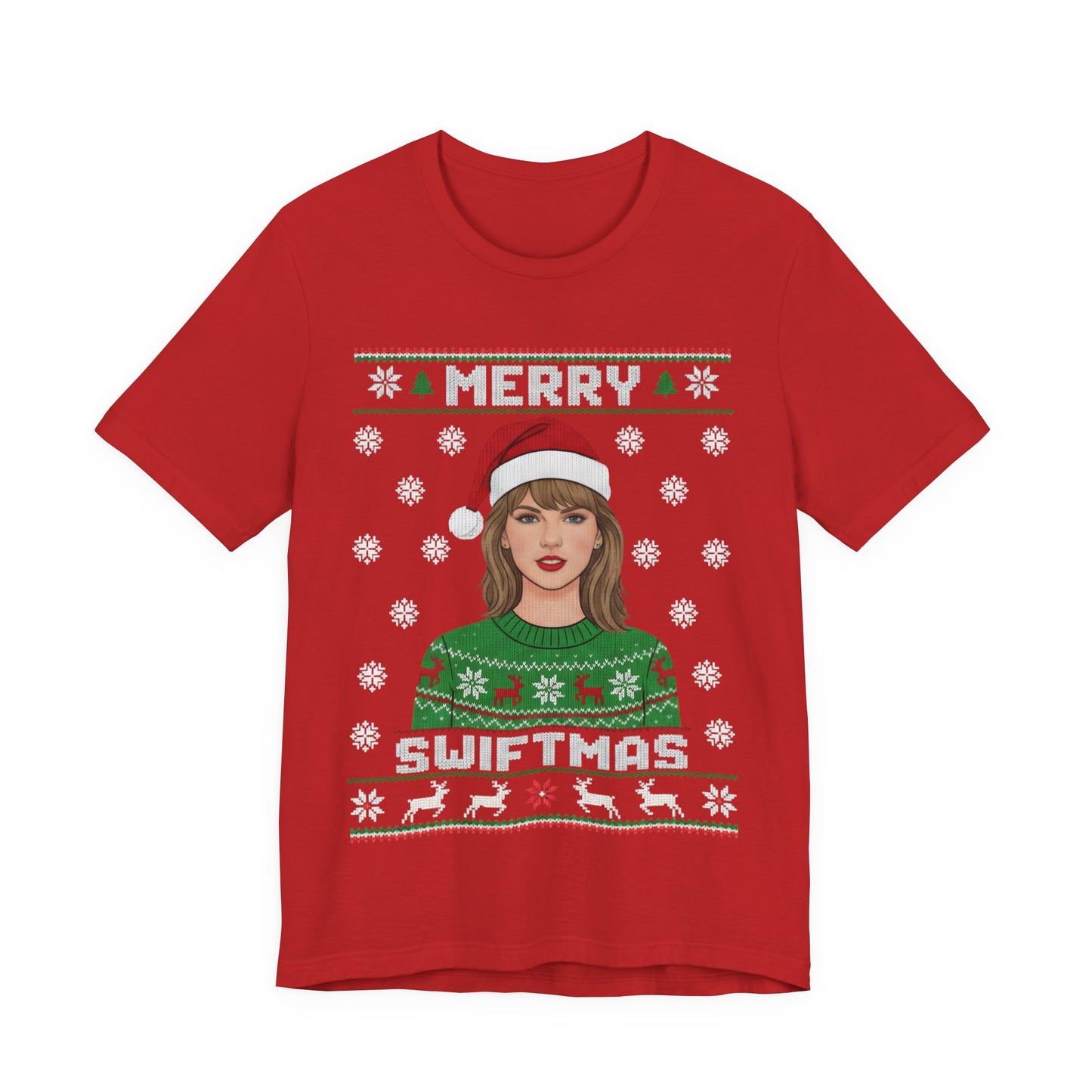 "Merry Swiftmas" Holiday Graphic Christmas T-Shirt