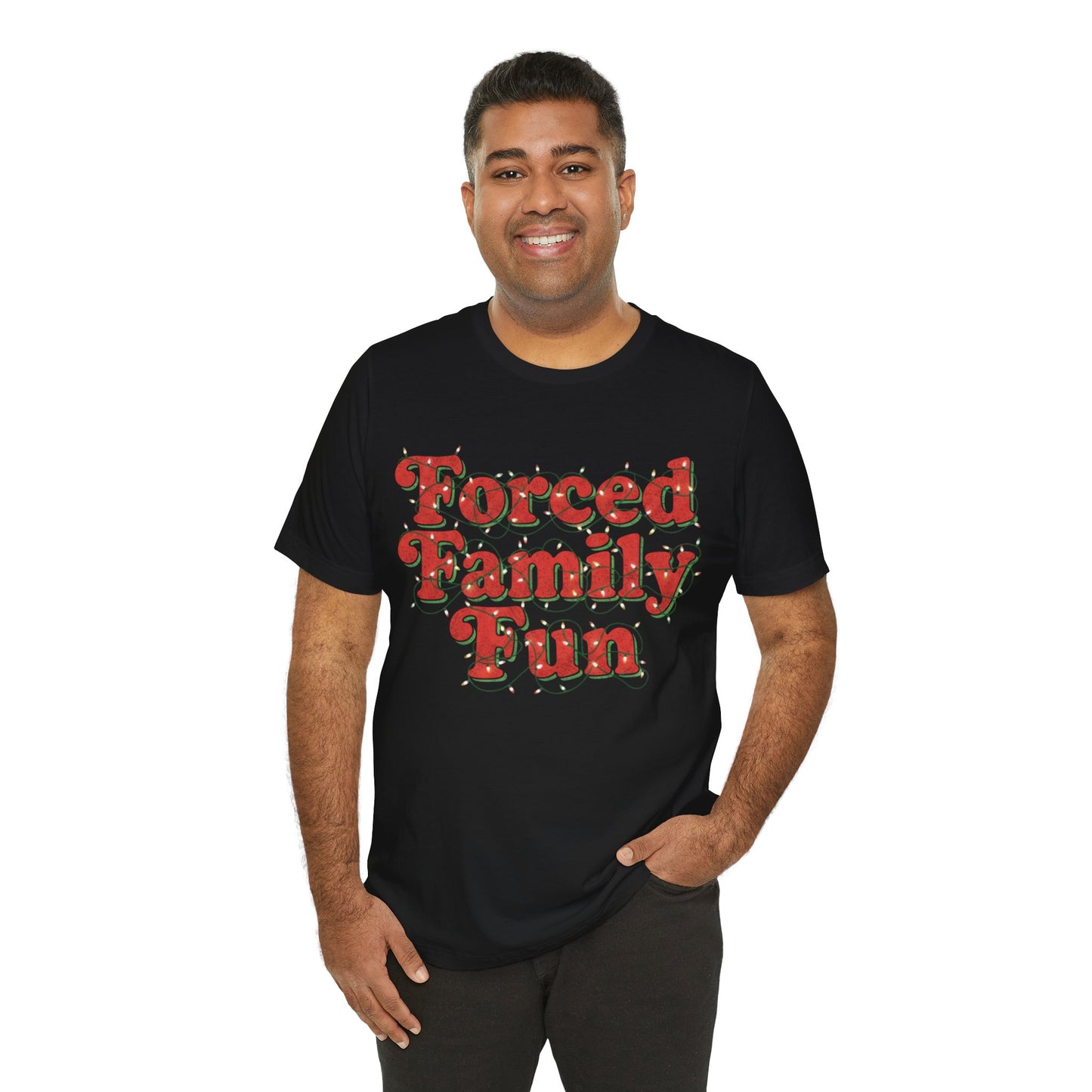 Forced Family Fun Christmas T-Shirt