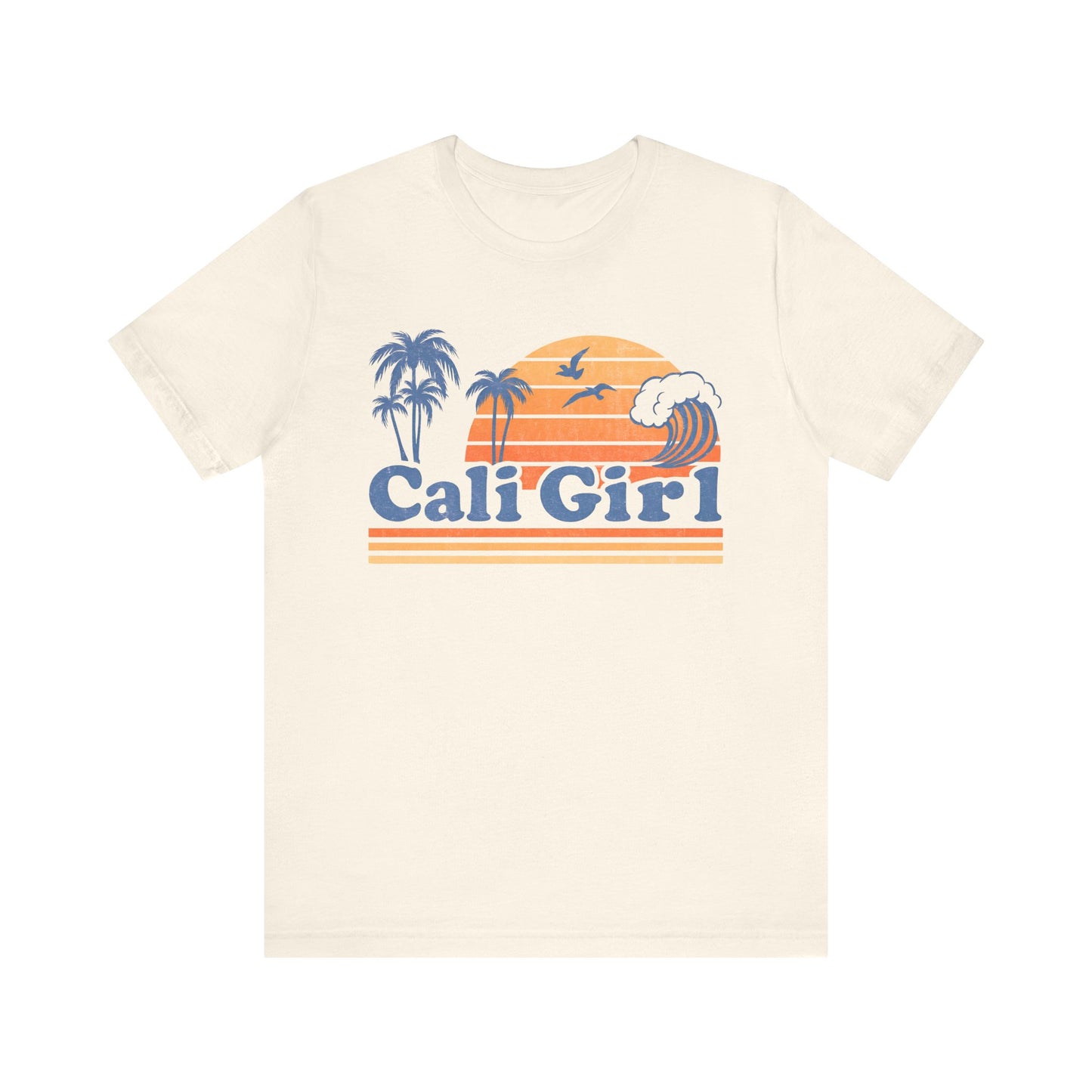 Cali Girl Retro Summer T-Shirt