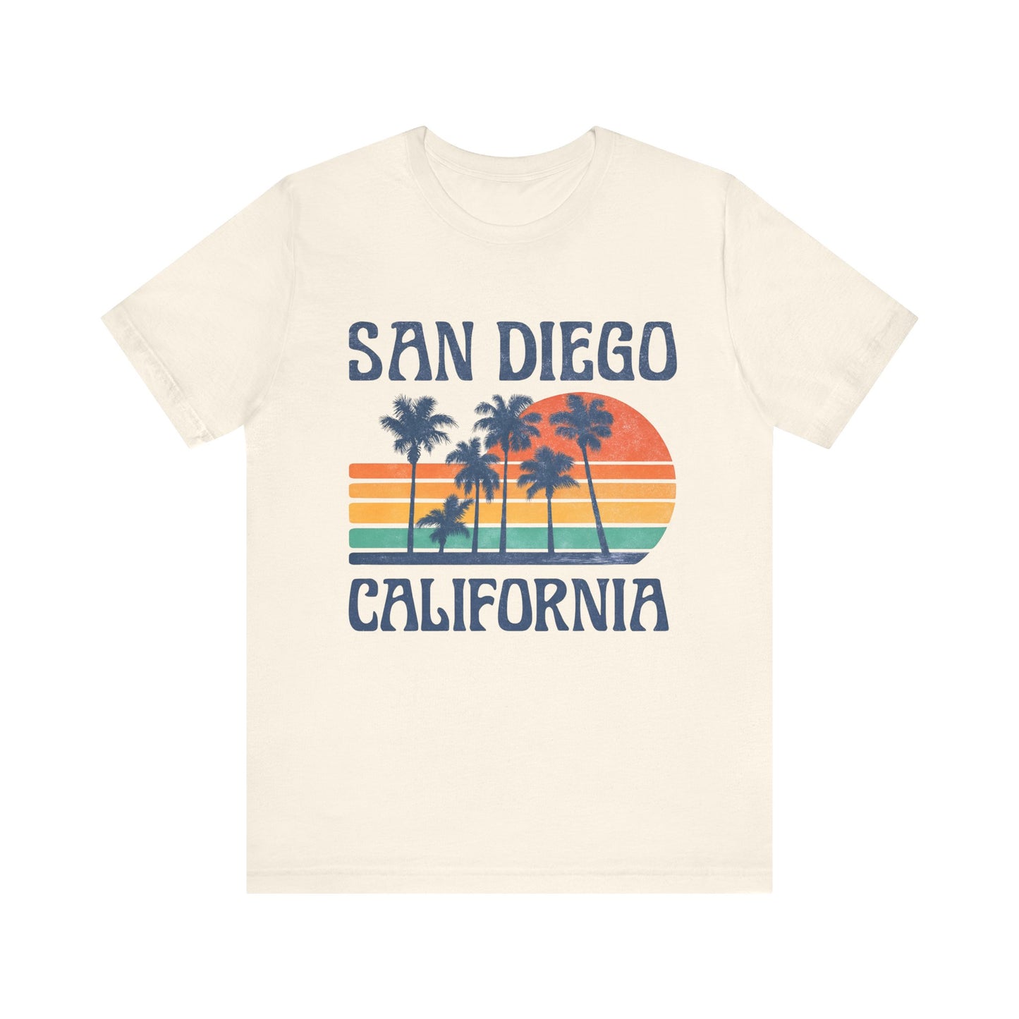 San Diego California Retro Summer T-Shirt