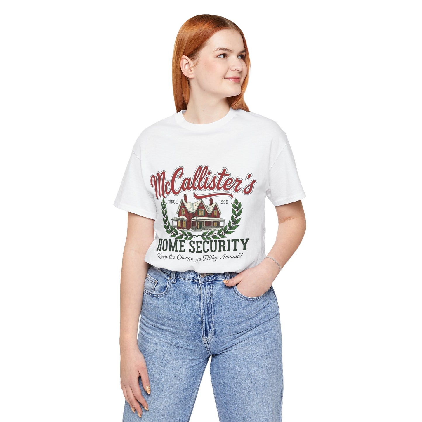 Mccallister Home Security Christmas T‑Shirt