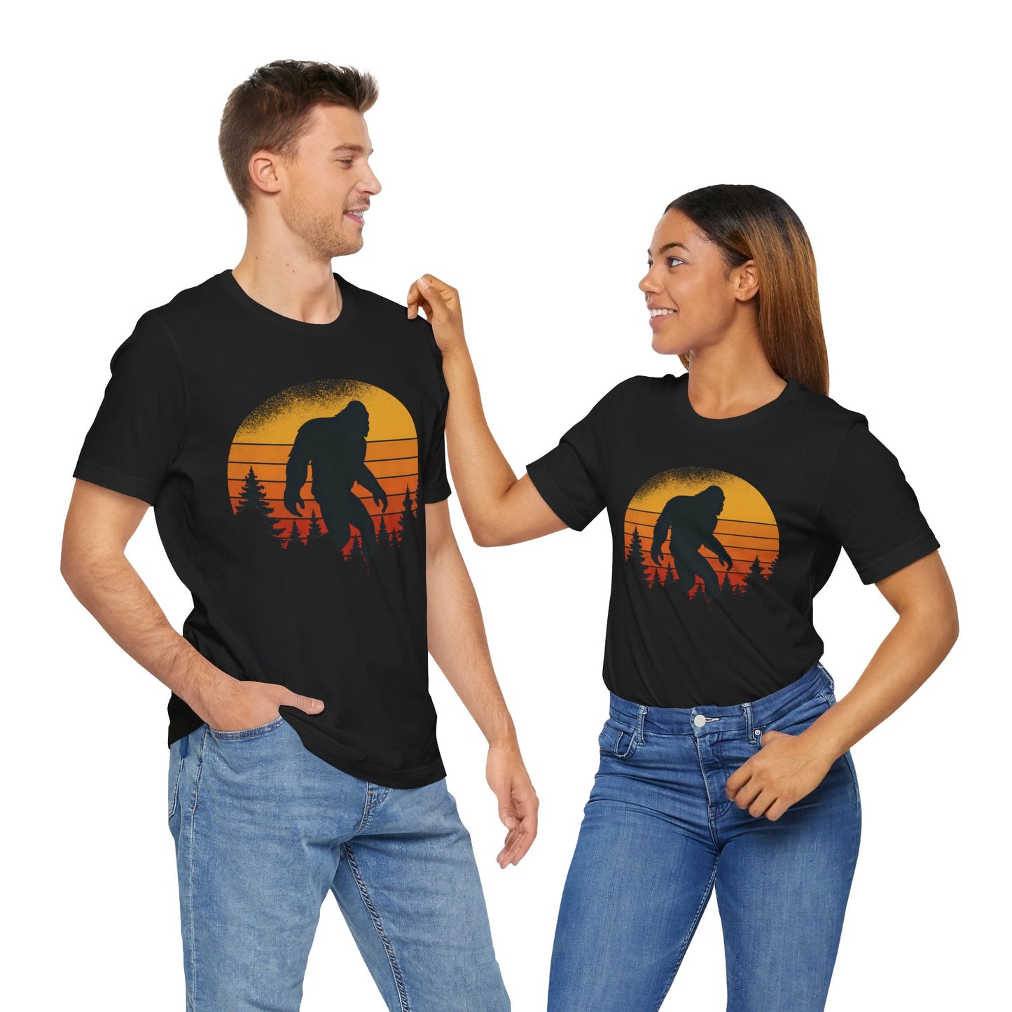 Bigfoot Retro Sunset T-Shirt