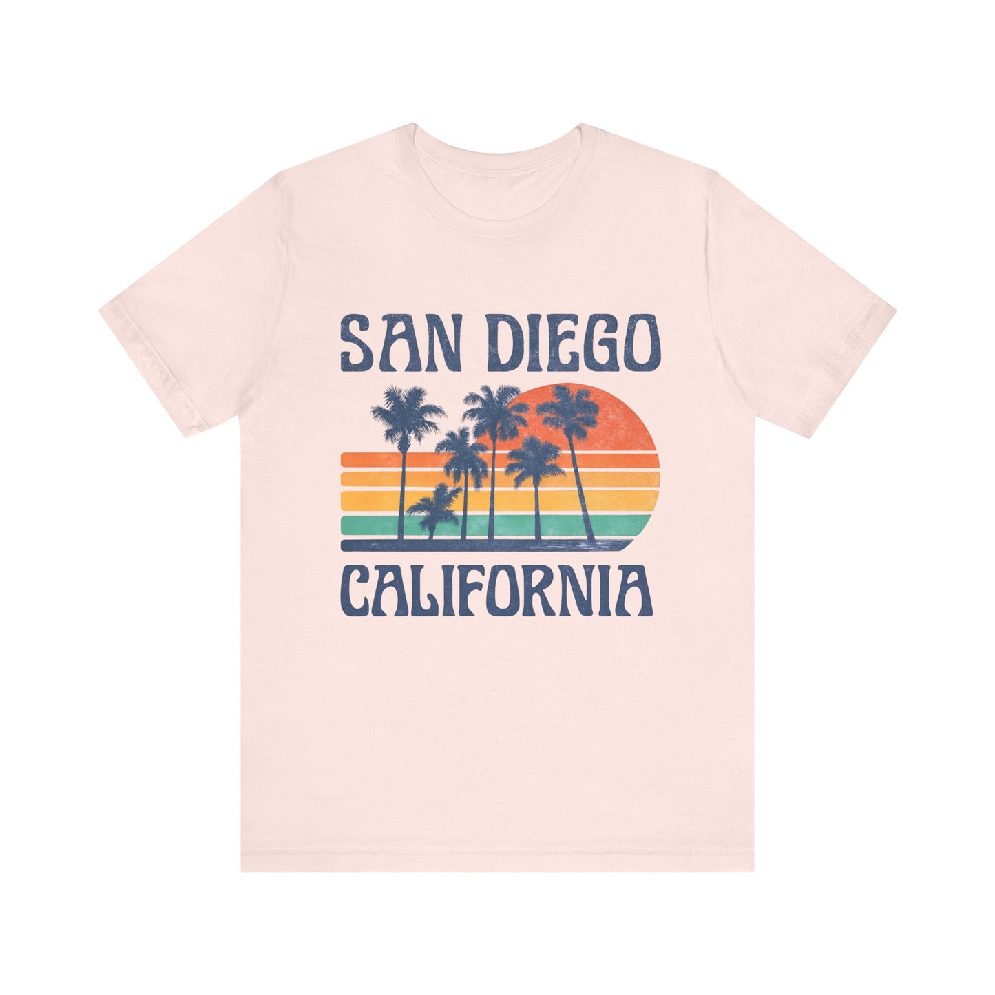 San Diego California Retro Summer T-Shirt